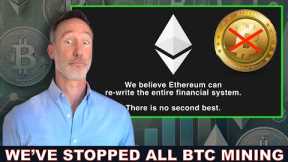 Bitcoin Mining Company SELLS ALL BITCOIN. Goes ALL IN On ETHEREUM. Major Shift Coming?