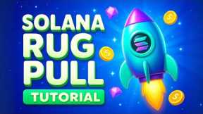 How To Launch a Meme Coin on Solana | New Rug Pull Method 2025