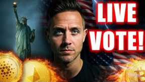 LIVE: This CRYPTO Vote Changes EVERYTHING