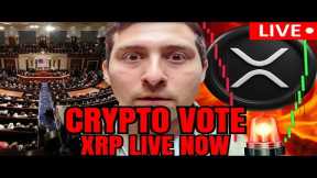 XRP Official CRYPTO VOTE LIVE NEWS!🔴GENIUS, CLARITY Act
