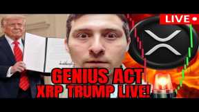 XRP Official GENIUS ACT Signing LIVE!🔴
