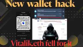 New Crypto Hack Explained | Vitalik.eth connected to drainer!!!