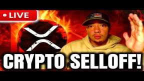 XRP LIVE! CRYPTO SELLING OFF NOW? LIVE REACTION!