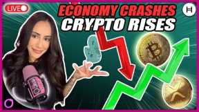 INSANE US ECONOMIC MELTDOWN DESTROYS CRYPTO!