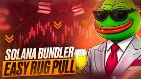Solana Rug Pull Tutorial / Pump Fun and Bonk Fun Bundler and Volume Bot