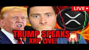 XRP TRUMP BIG ANNOUNCEMENT LIVE!🔴100 Billion Dollars