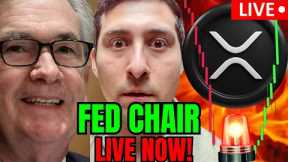 XRP FED CHAIR POWELL LIVE NOW!🔴HE FIRED?