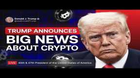 🚨 LIVE: Trump’s BIG Crypto Announcement 2025 | Bitcoin, Ethereum, Digital Dollar & NFTs
