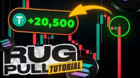 Built Meme Coin on Solana, Exit With 91 SOL — How To Rug Pull? Launch YOUR Token - Rug Pull Solana