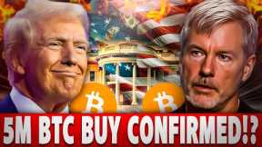 Michael Saylor’s SECRET White House Meeting CONFIRMS MASSIVE U.S. Bitcoin BUY!?