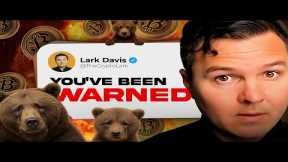 Crypto Bears Will Be Deeply Disappointed