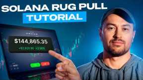 *Rug Pull Memecoin* Step By Step GUIDE | Solana Trading