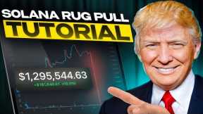 🚀 How I Went From 0 to 350 SOL in Just 24 H Using This New Solana Rug Method | Meme Coin Launching