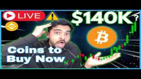 🚨CPI DATA LIVE Crypto Trading😱5 Rate Cut Coming😱 AltSeason Loading ?🚀  Live AltCoins Trading Setups