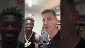 Antonio Brown visiting Bitcoin Capitalist Bitcoin mine in Dubai, UAE #crypto #bitcoin #dubai