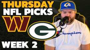 Commanders vs Packers Picks - NFL Week 2 Thursday Night Football with Kyle Kirms