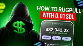 How To Rug Pull With 0.1 sol On Pump Fun (FAST METHOD)