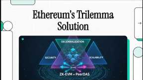 Vitalik Buterin: The Blockchain Trilemma is SOLVED! (Ethereum’s Future)