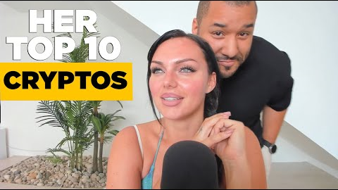 She Took Over My Laptop And Gave Her TOP Crypto PICKS!