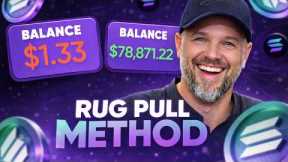 Rug Pull (2026 Method):  Launch a Meme Coin with Rug Pull On Solana