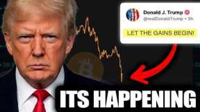 Trump just signalled a MASSIVE Crypto Turning Point That Will CHANGE EVERYTHING...