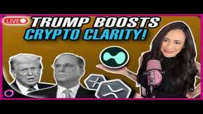 AMAZING Trump BOOSTS Crypto with Clarity Act Push! BlackRock SAVES Bitcoin (NEW XRP Partnership)