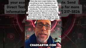 Every day more crypto holders lose everything to hacks, liquidations #xrp #crypto