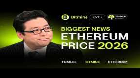 LIVE: Tom Lee on BitMine Makes Massive Ethereum Move! This Speech Is a Game Changer for ETH Holders!