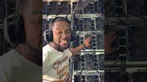 *3500 Watts Per miner* Bitcoin Mining is LOUD! #bitcoin #bitcoinversus