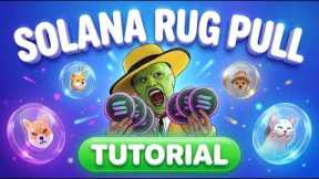 Solana Launch Meme Coin: Rug Pull Candles (Live 2026)